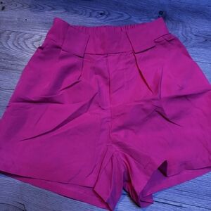 Vibrant Pink Women's Bermuda Shorts